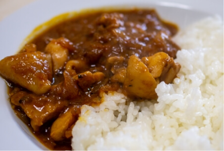 ミニしいたけを使ったしいたけカレー